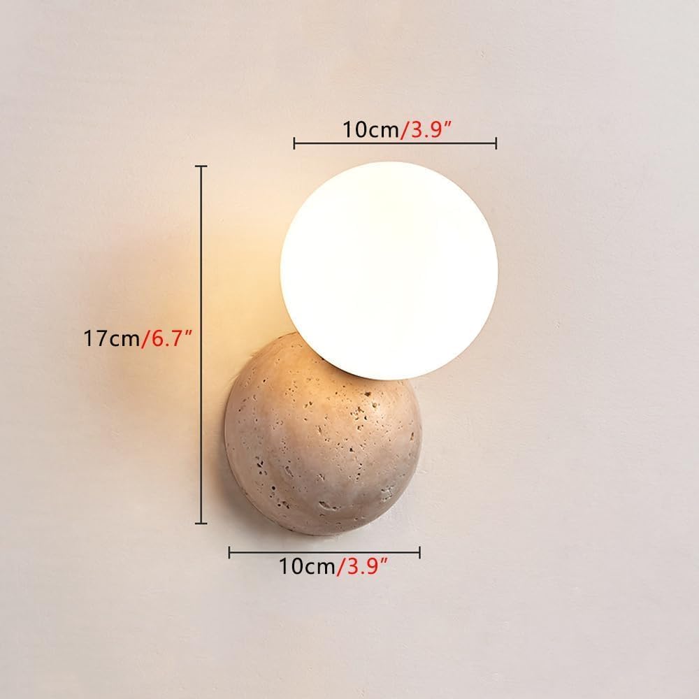 Vintage Milk‑Glass Mid‑Century Wall Sconce
