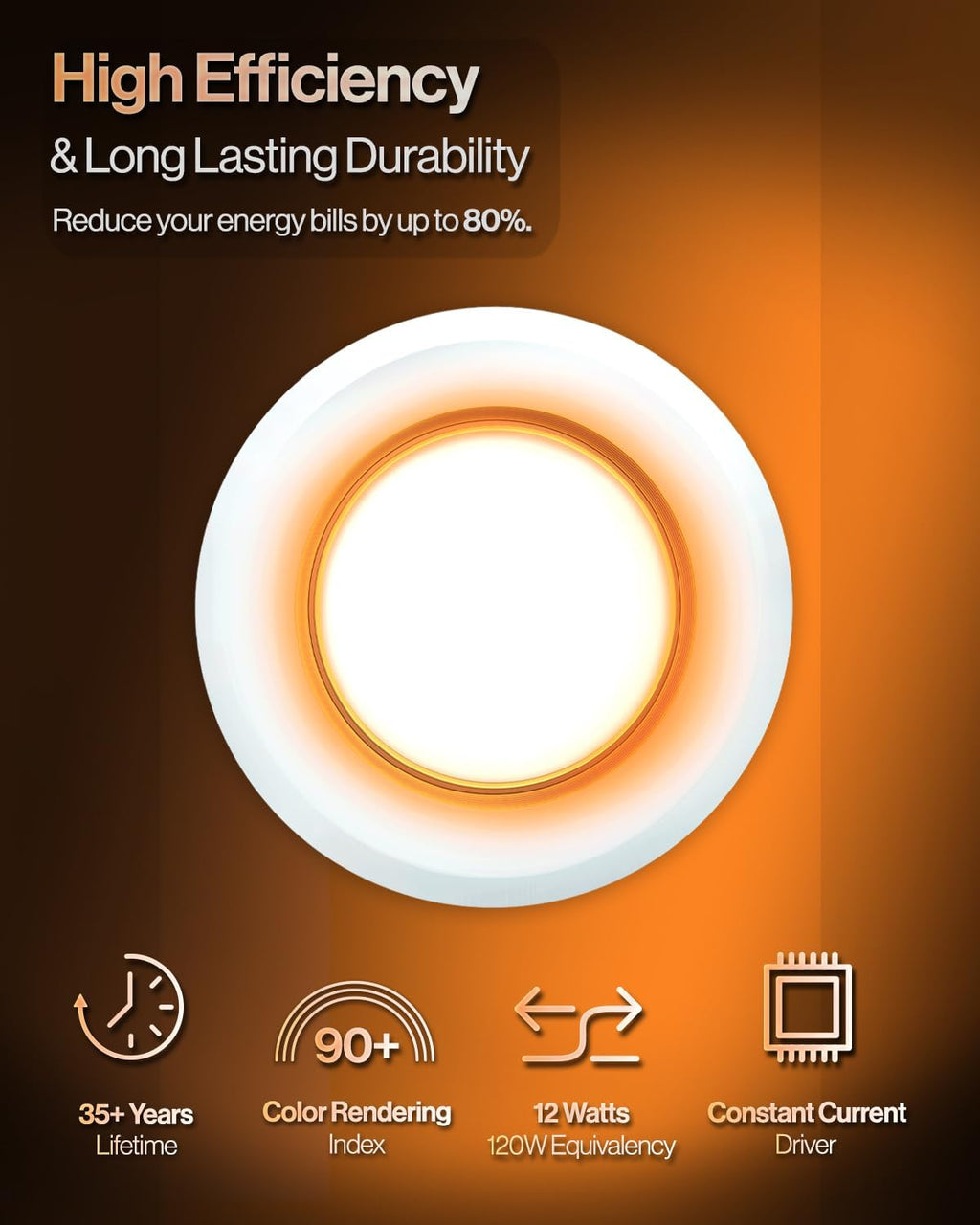 5CCT Retrofit LED Recessed Light Fixtures