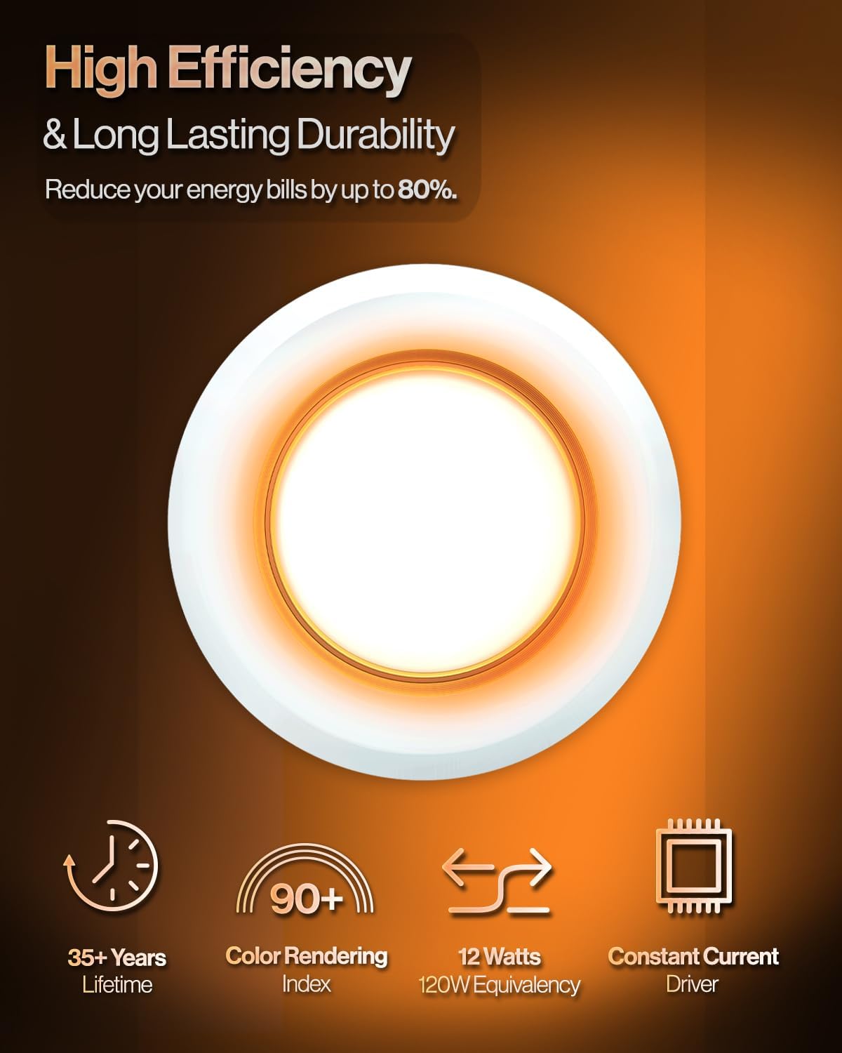 5CCT Retrofit LED Recessed Light Fixtures