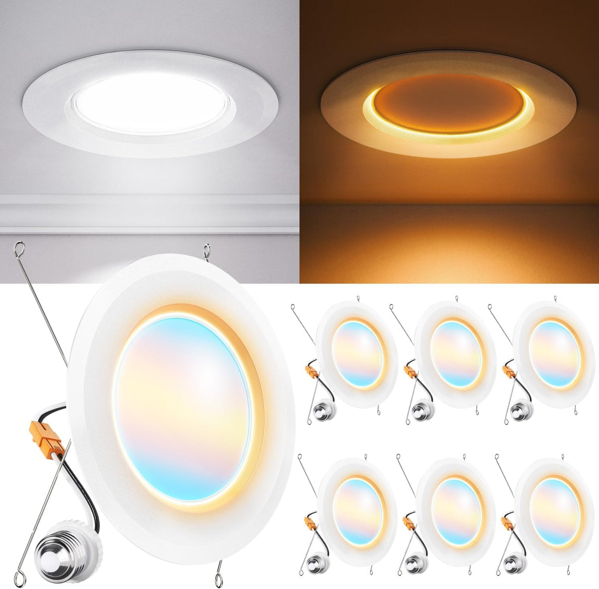 5CCT Retrofit LED Recessed Light Fixtures