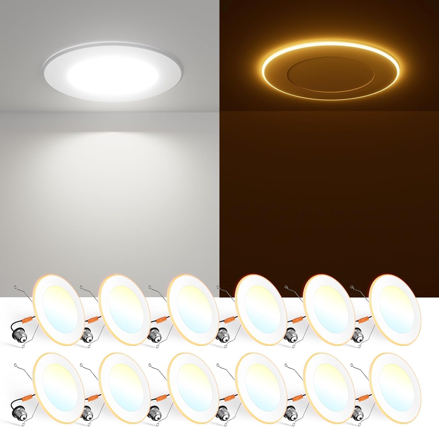 5CCT LED Recessed Night Light Fixtures
