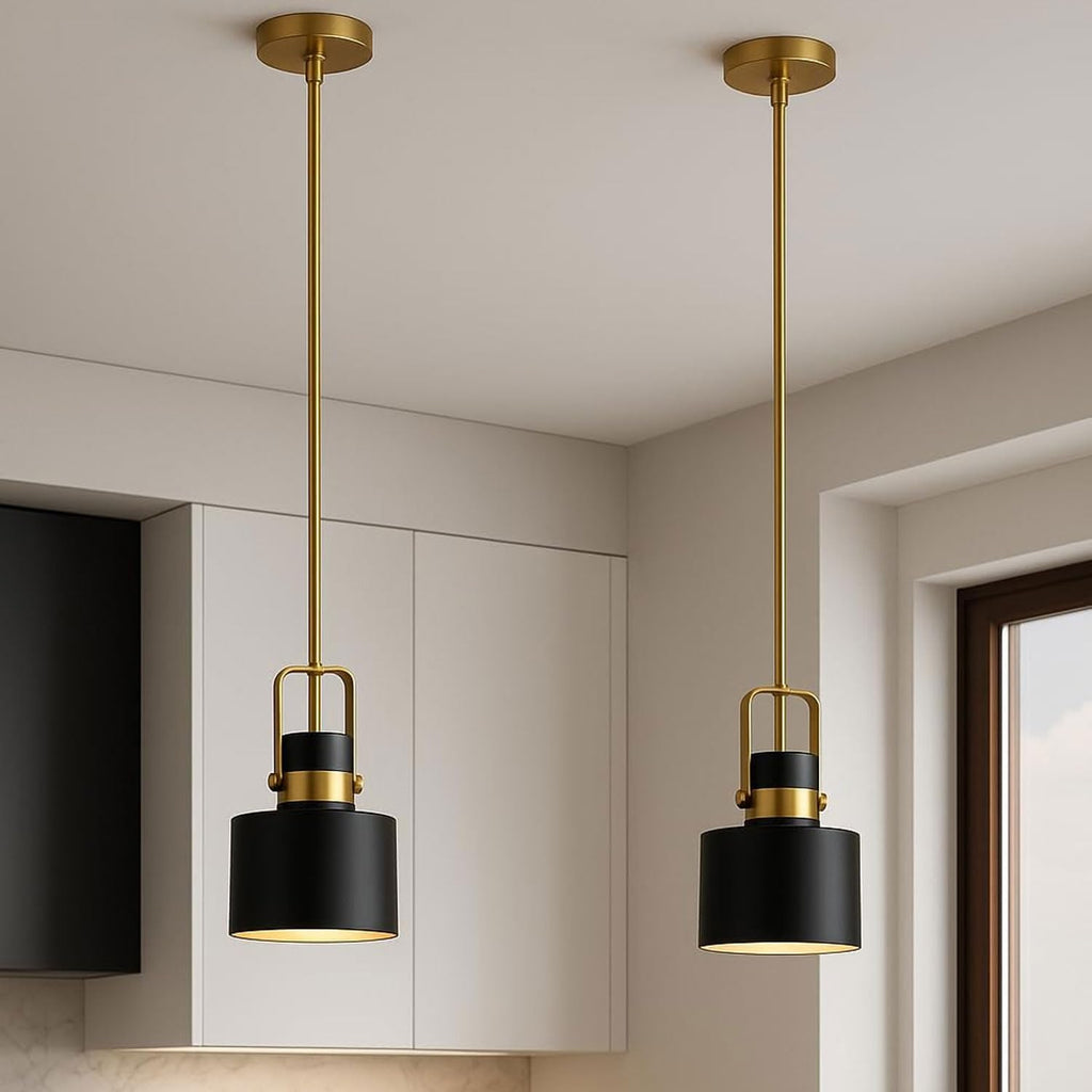 Adjustable Black Farmhouse Pendant Lights