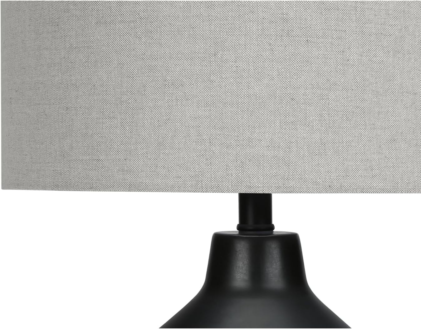 Black Concrete Base Table Lamp