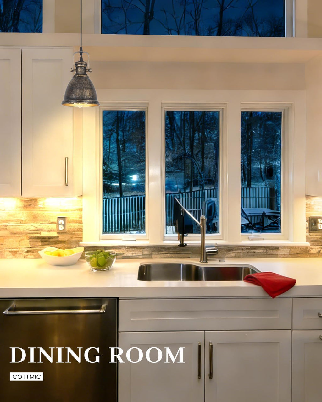 Vintage Adjustable Bronze Pendant Lights