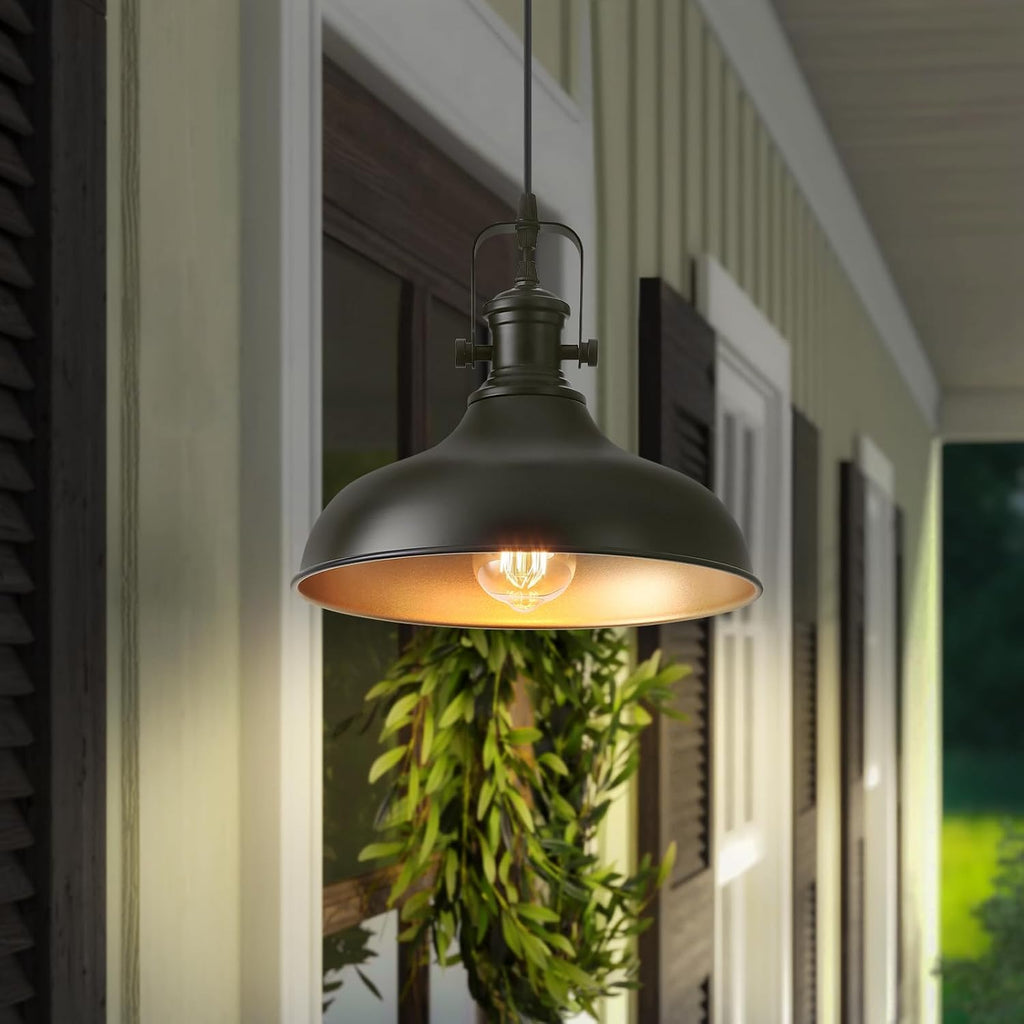 Industrial Black Kitchen Island Pendant Lights