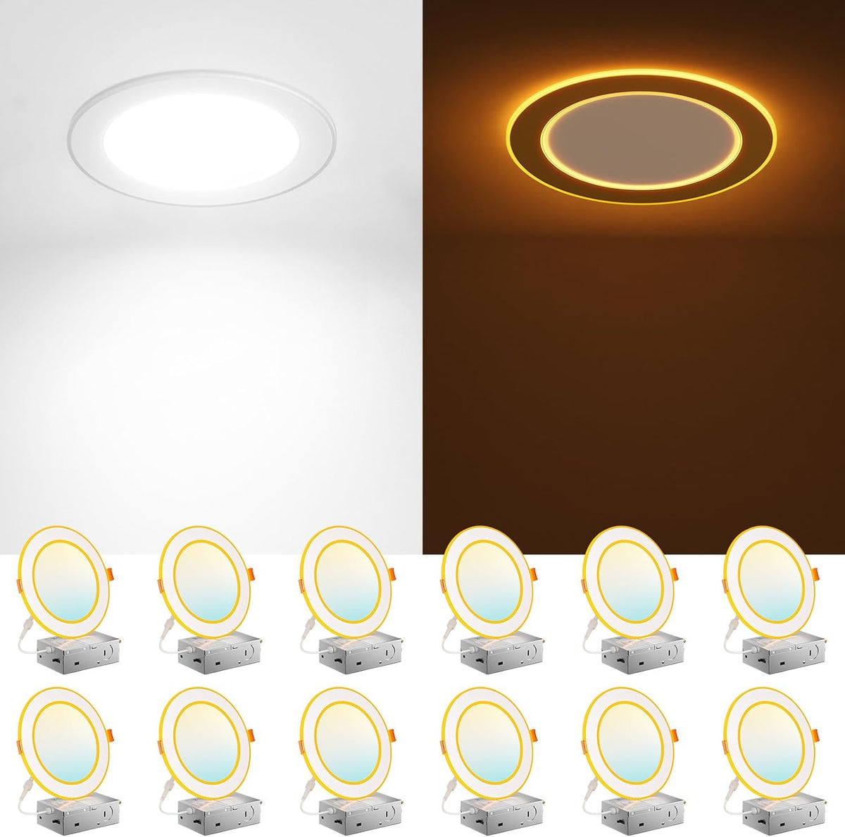 5CCT LED Recessed Night Light Fixtures