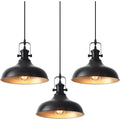 Industrial Black Kitchen Island Pendant Lights