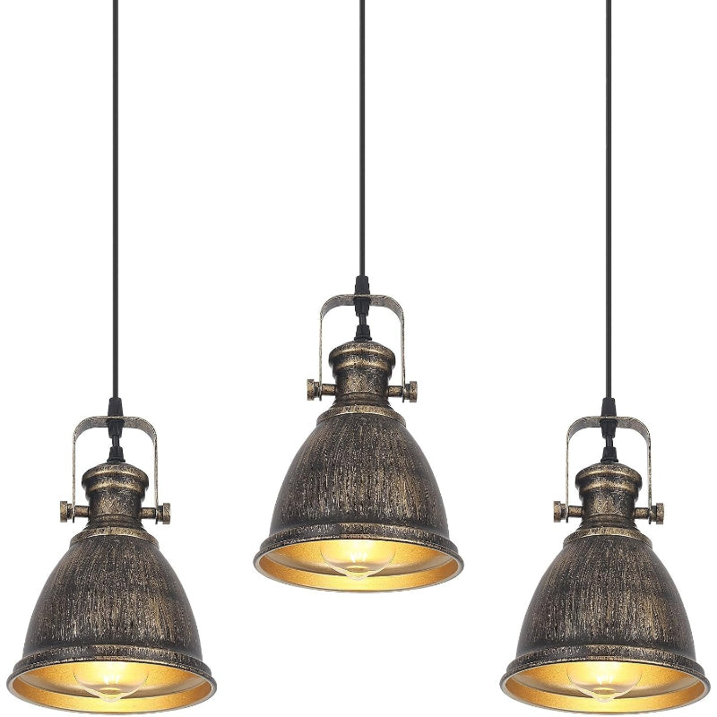 Vintage Adjustable Bronze Pendant Lights